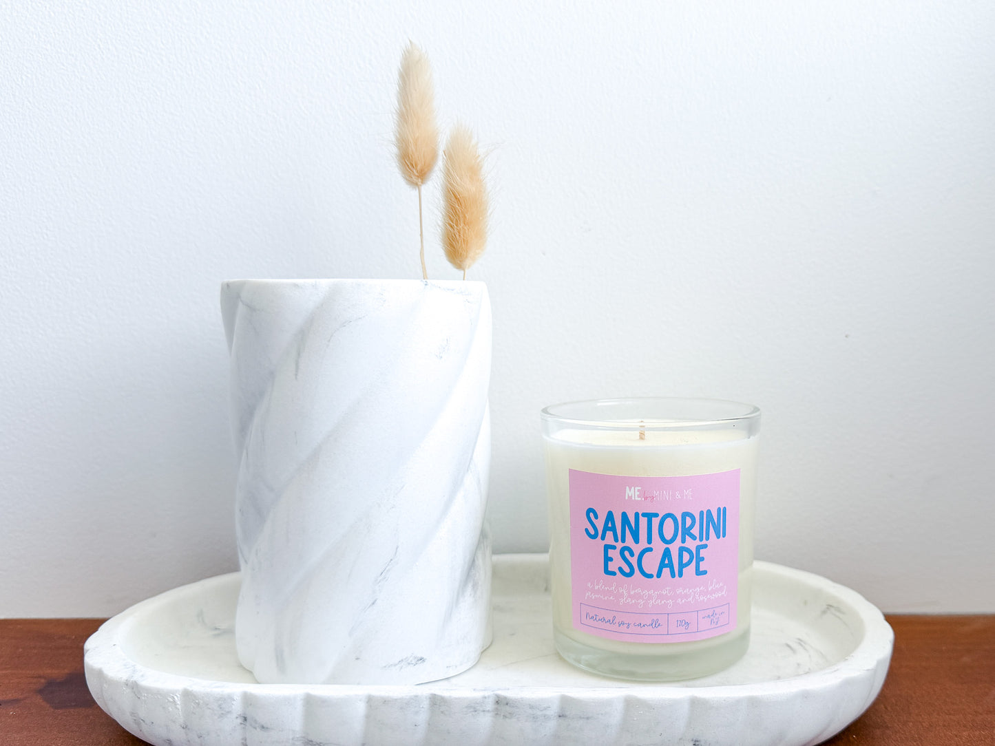 Soy Wax Candle - Santorini Escape
