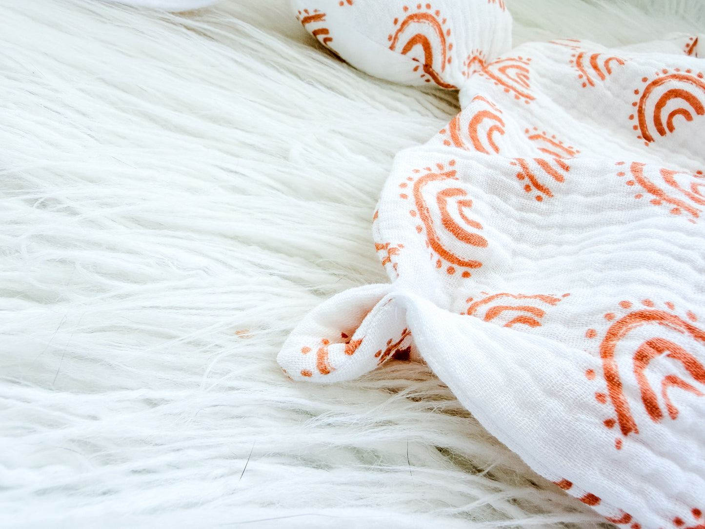 Sunshine Rainbow Snuggle Bunny Comforter