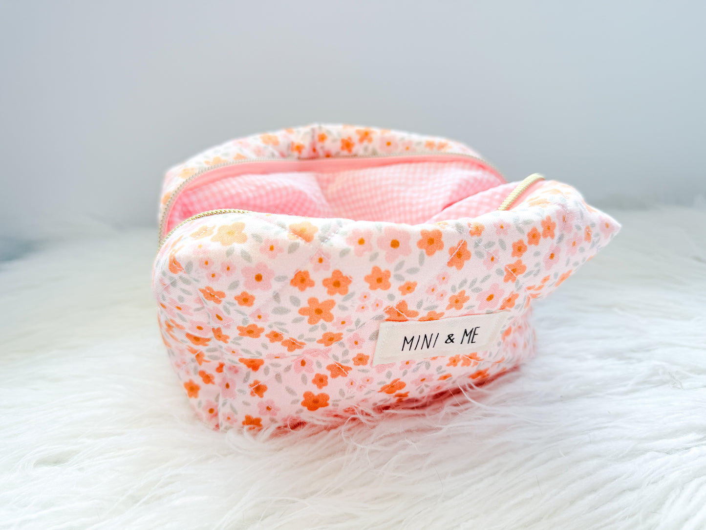 Quilted Everything Pouch - Summer Flowers