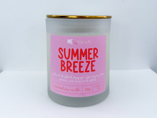 330g Soy Wax Candle - Summer Breeze