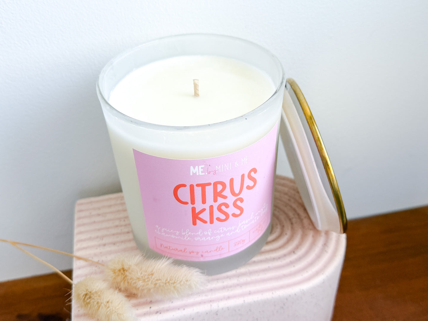 Soy Wax Candle - Citrus Kiss