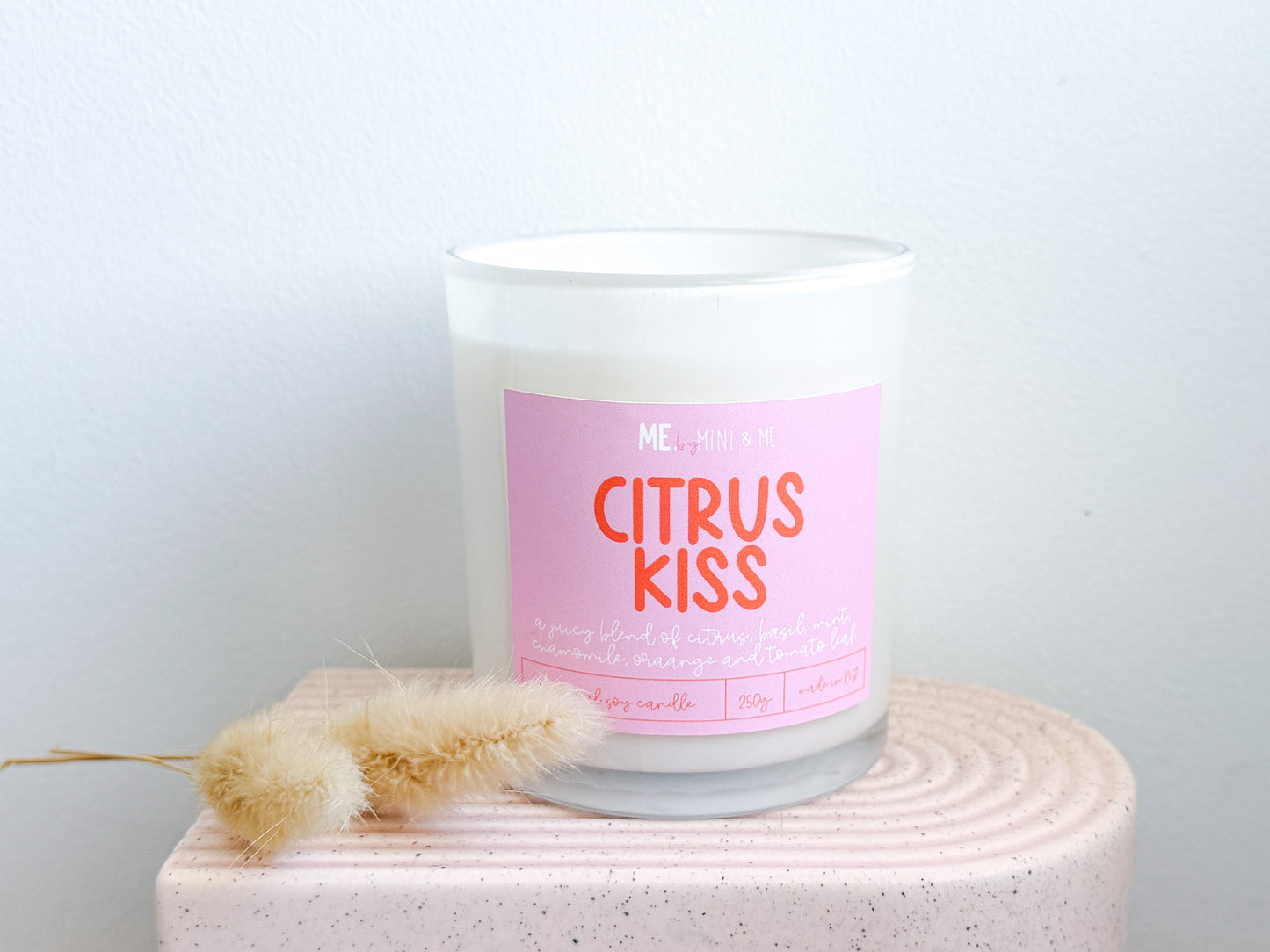 Soy Wax Candle - Citrus Kiss