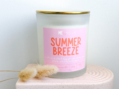 Soy Wax Candle - Summer Breeze