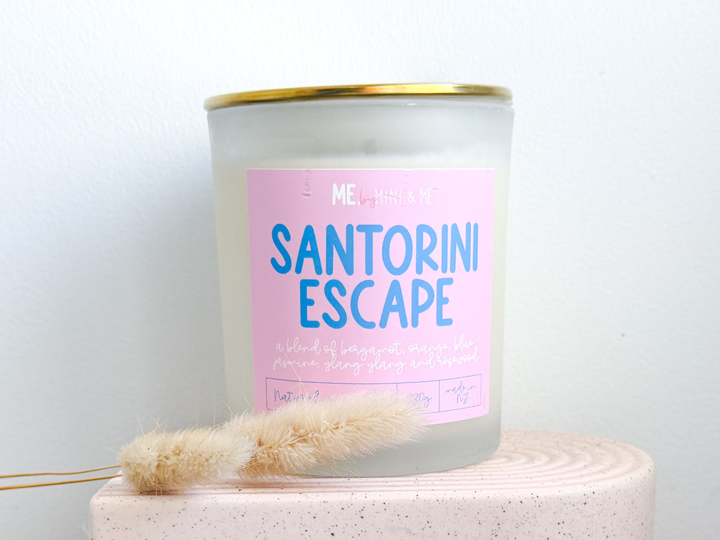 Soy Wax Candle - Santorini Escape