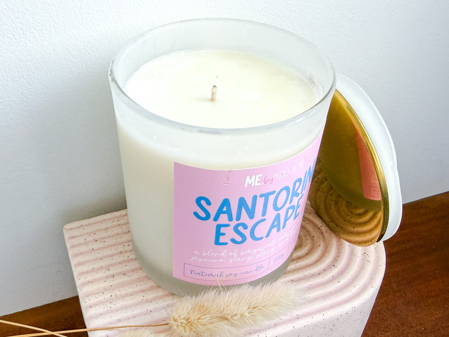 Soy Wax Candle - Santorini Escape