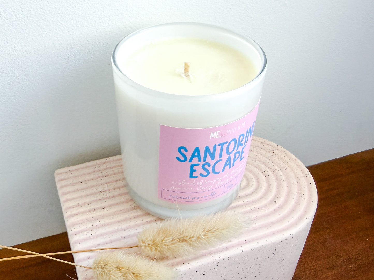 Soy Wax Candle - Santorini Escape