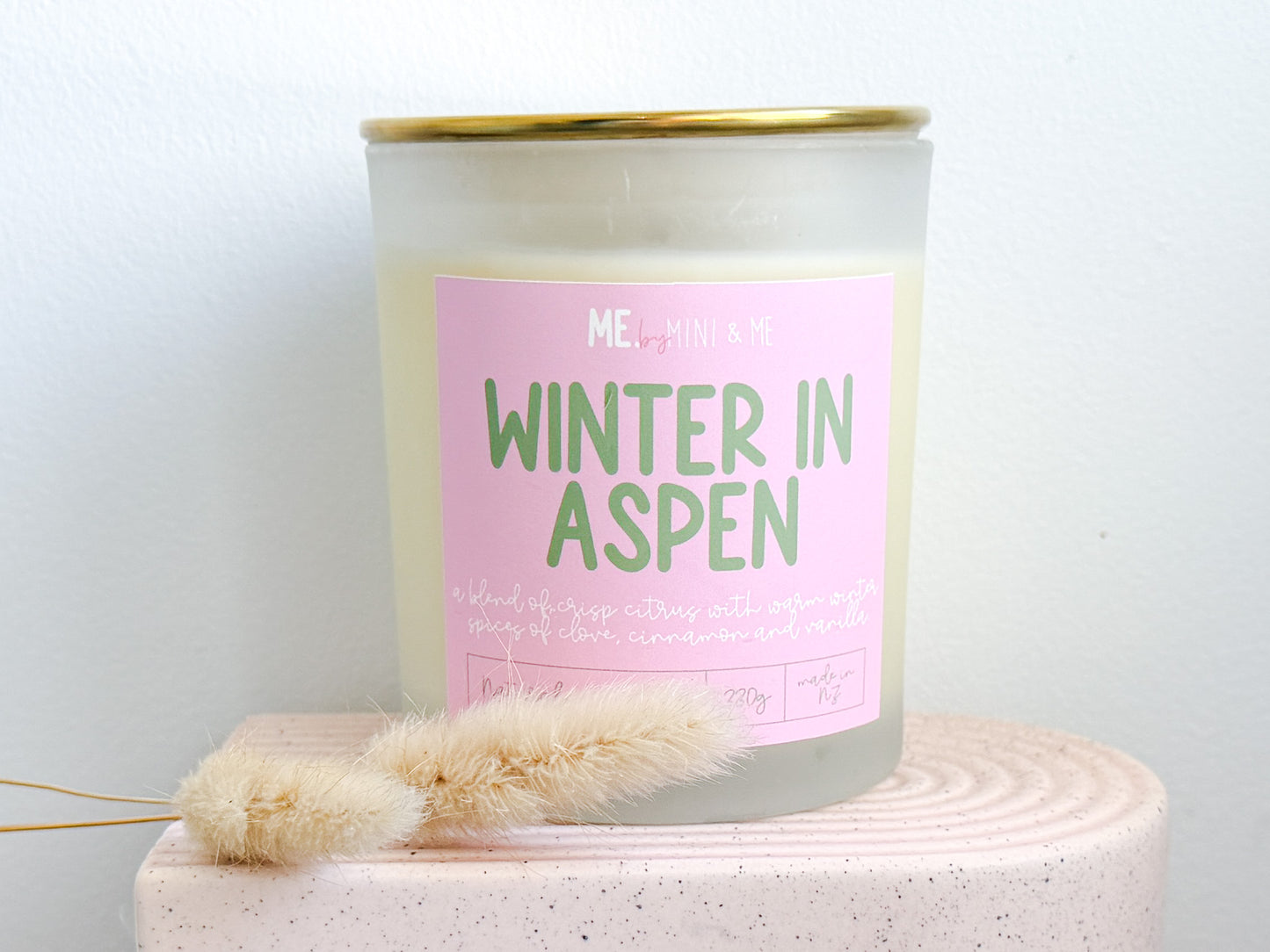 Soy Wax Candle - Winter In Aspen