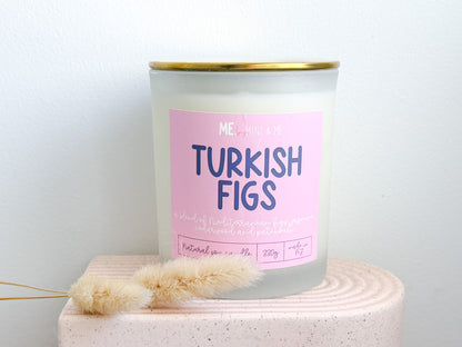 Soy Wax Candle - Turkish Fig