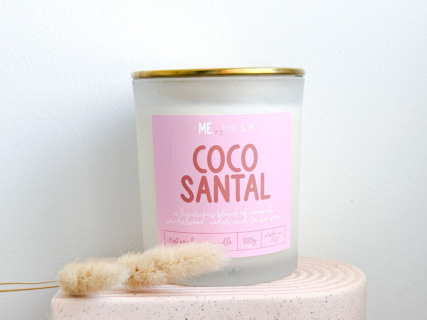 Soy Wax Candle - Coco Santal