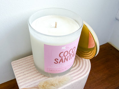 Soy Wax Candle - Coco Santal
