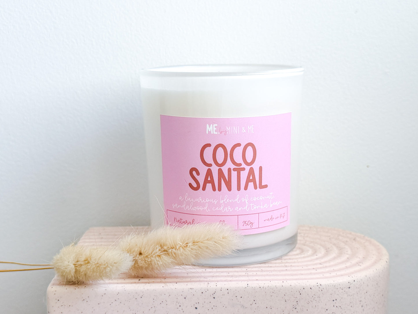 Soy Wax Candle - Coco Santal