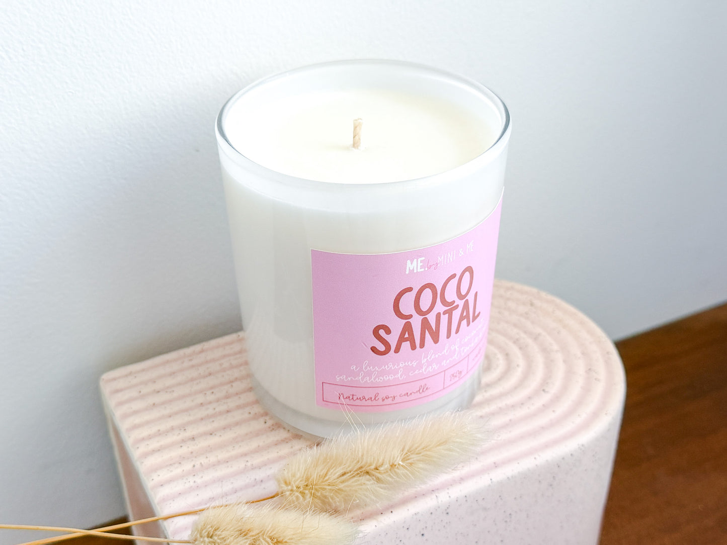 Soy Wax Candle - Coco Santal
