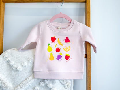 Baby Sweatshirt – Fruit Friends