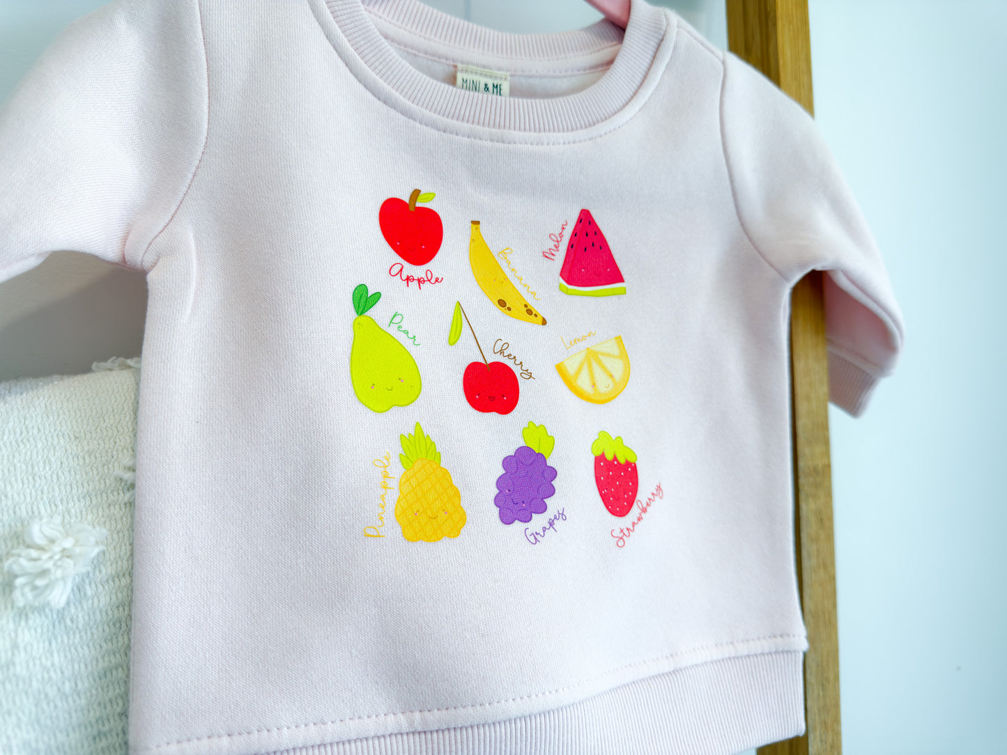 Baby Sweatshirt – Fruit Friends
