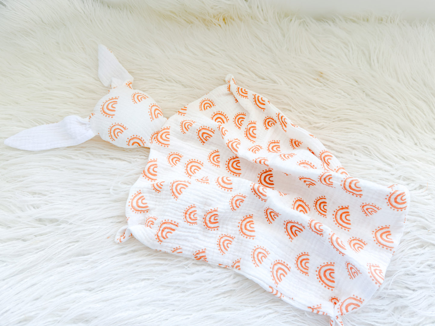 Sunshine Rainbow Snuggle Bunny Comforter