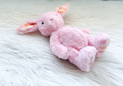 Mini Minky Snuggle Bunny in Pink