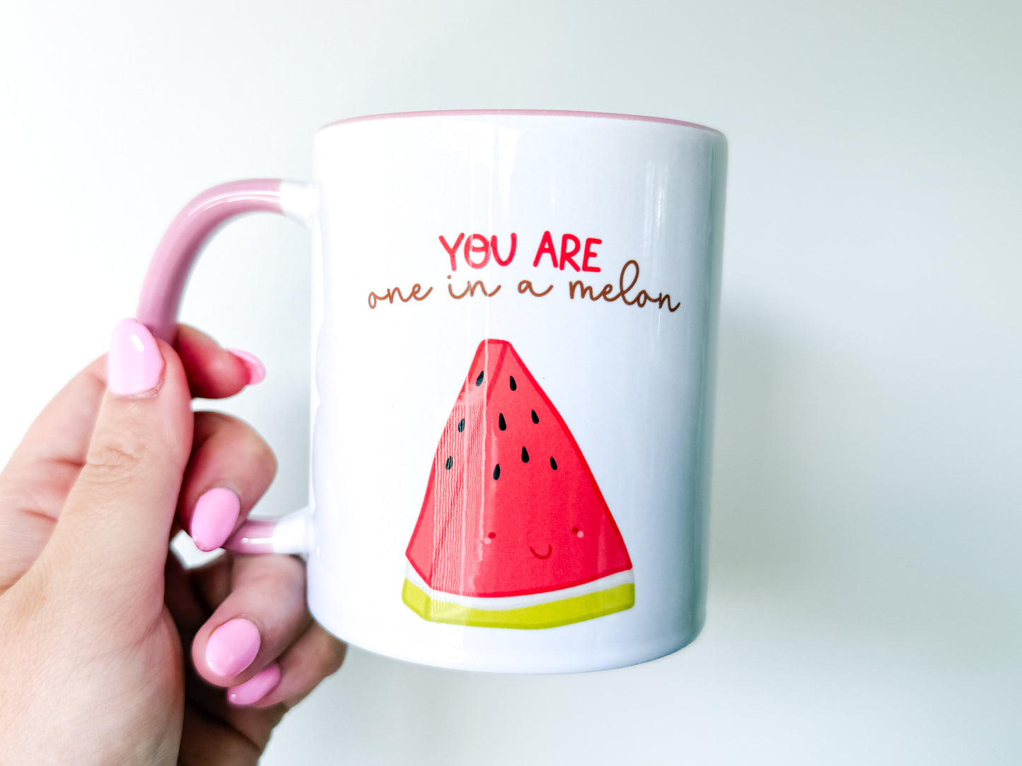 11oz Ceramic Mug - Watermelon - You Are One In A Melon