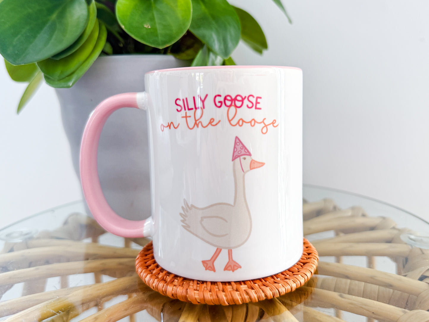 11oz Ceramic Mug - Silly Goose On The Loose