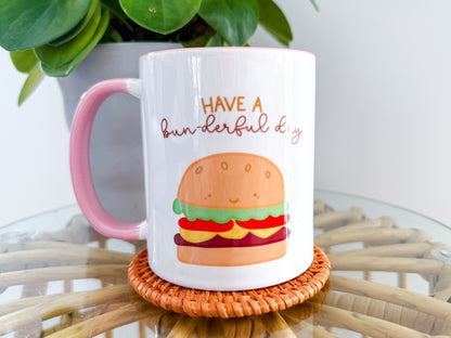 11oz Ceramic Mug - Burger - Have a Bunderful Day