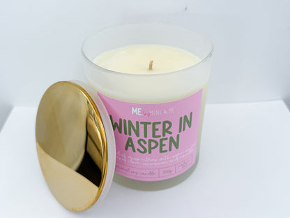 330g Soy Wax Candle - Winter In Aspen