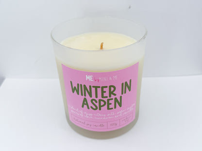 330g Soy Wax Candle - Winter In Aspen