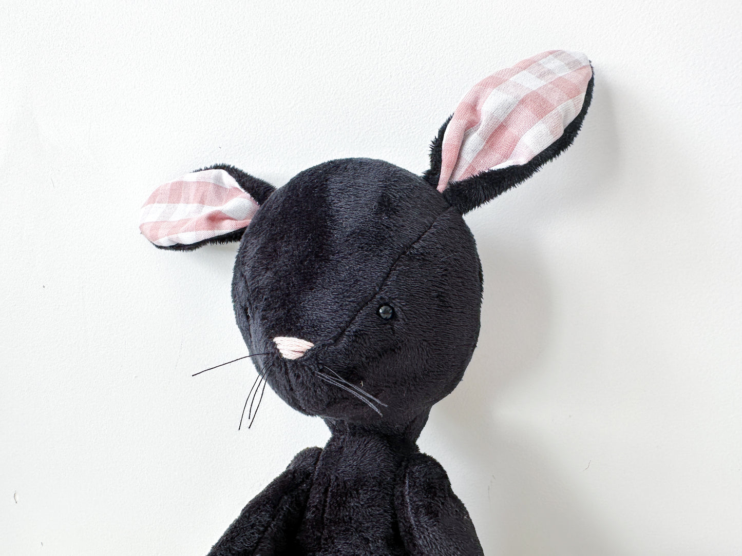 Minky Bunny in Black