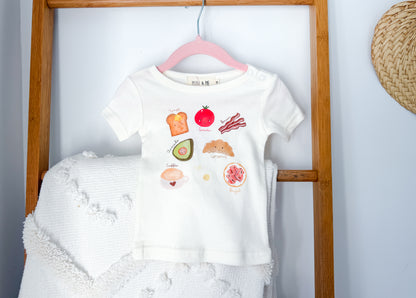 Organic Cotton Baby T-shirt – Breakfast Club