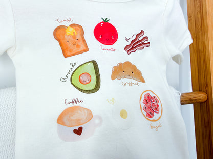 Organic Cotton Baby T-shirt – Breakfast Club