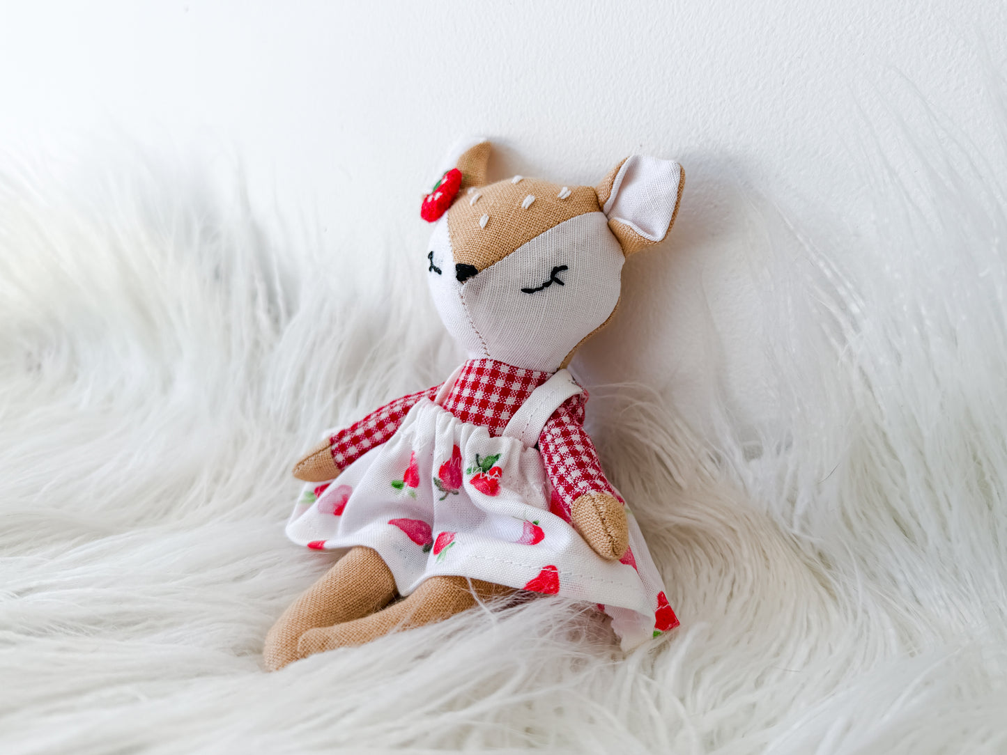 Ruby the Strawberry Linen Fawn