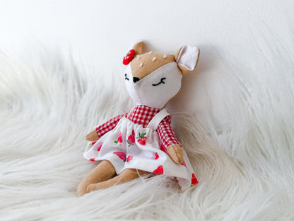 Ruby the Strawberry Linen Fawn