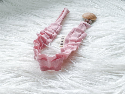 Frilly Dummy Clip in Pink