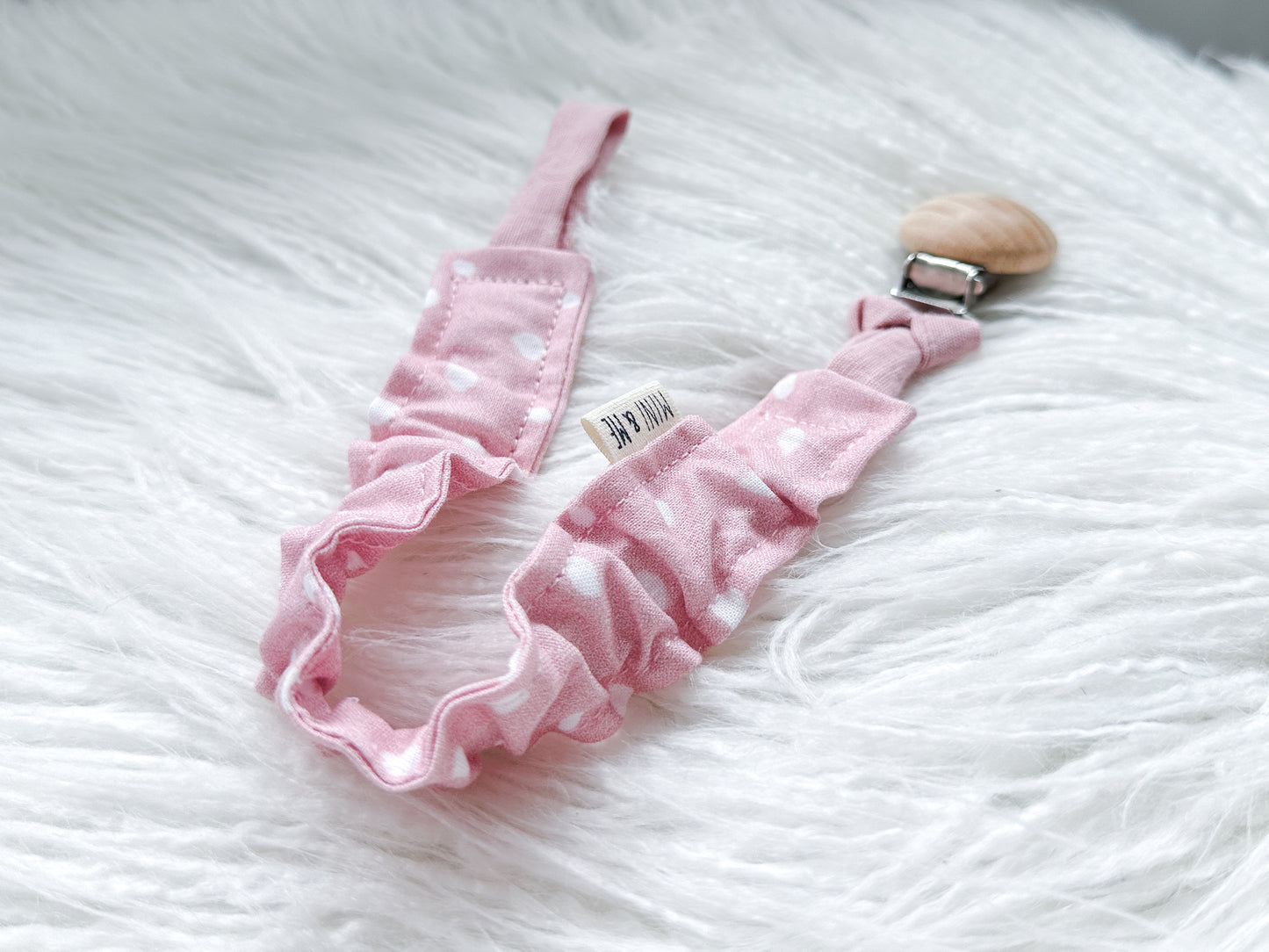 Frilly Dummy Clip in Polka Dots