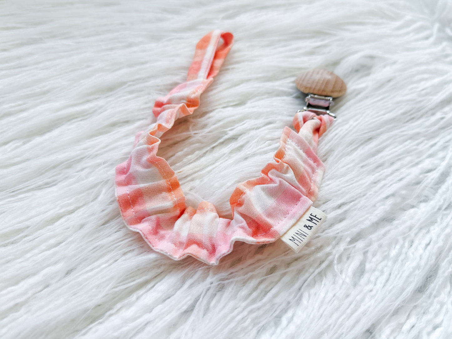 Frilly Dummy Clip Summer Gingham