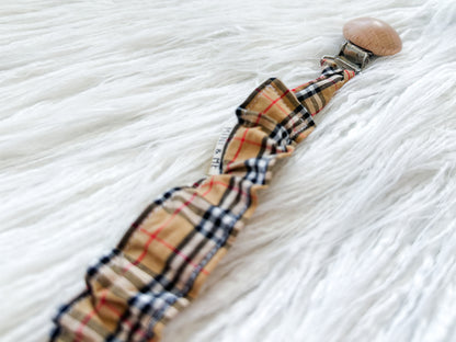 Frilly Dummy Clip in London Plaid