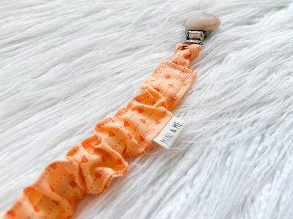 Frilly Dummy Clip in Tangerine