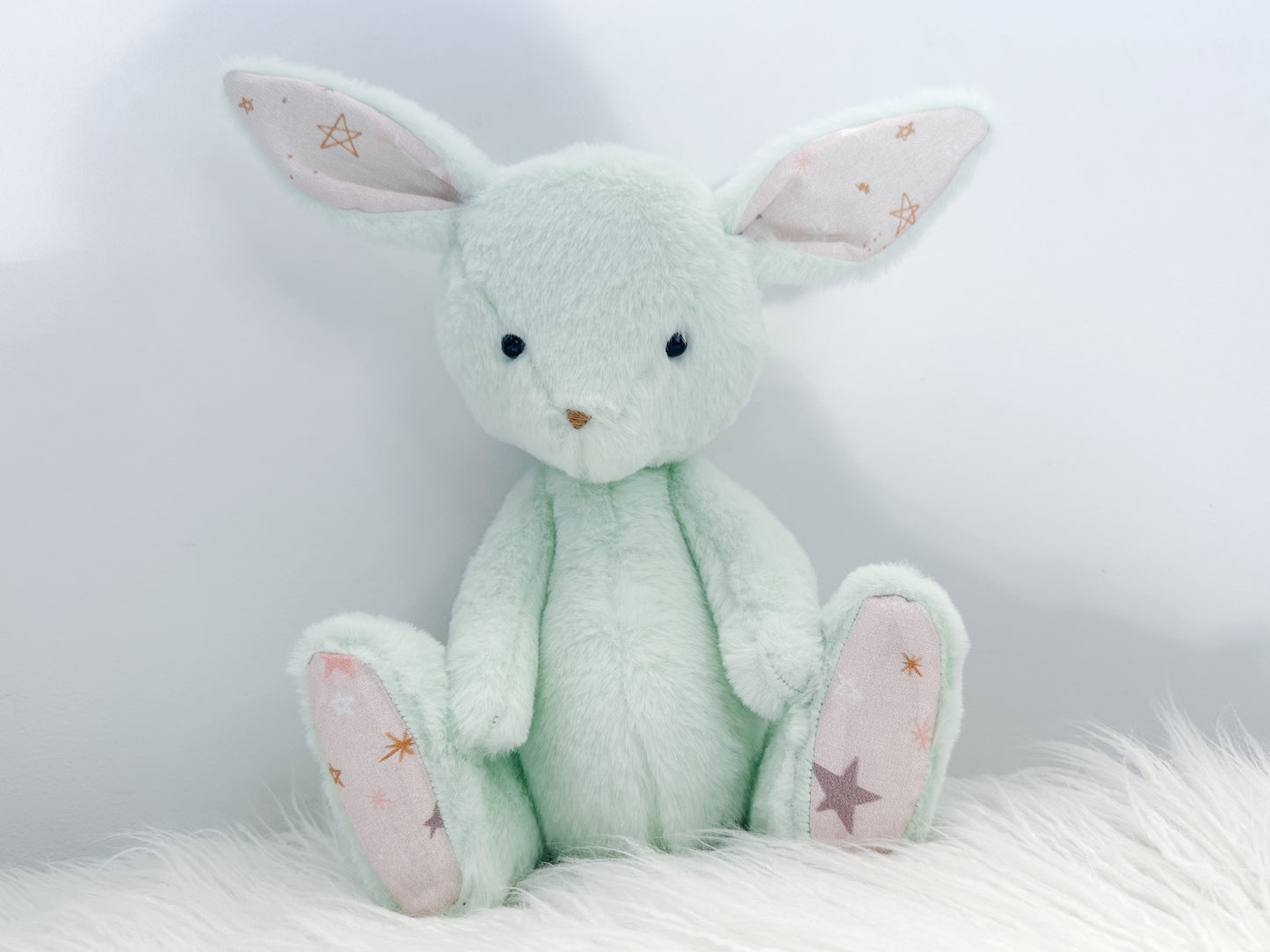 Minky Bunny in Mint