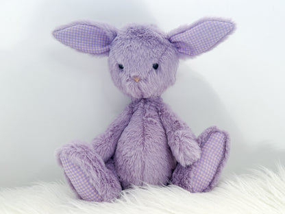 Minky Bunny in Lilac