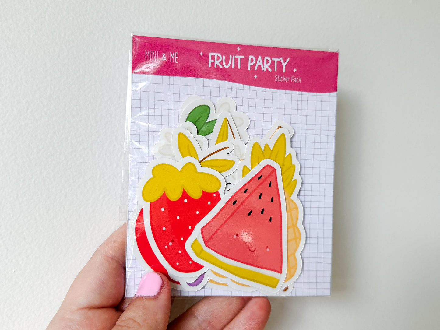 Sticker Pack - Happy Fruit