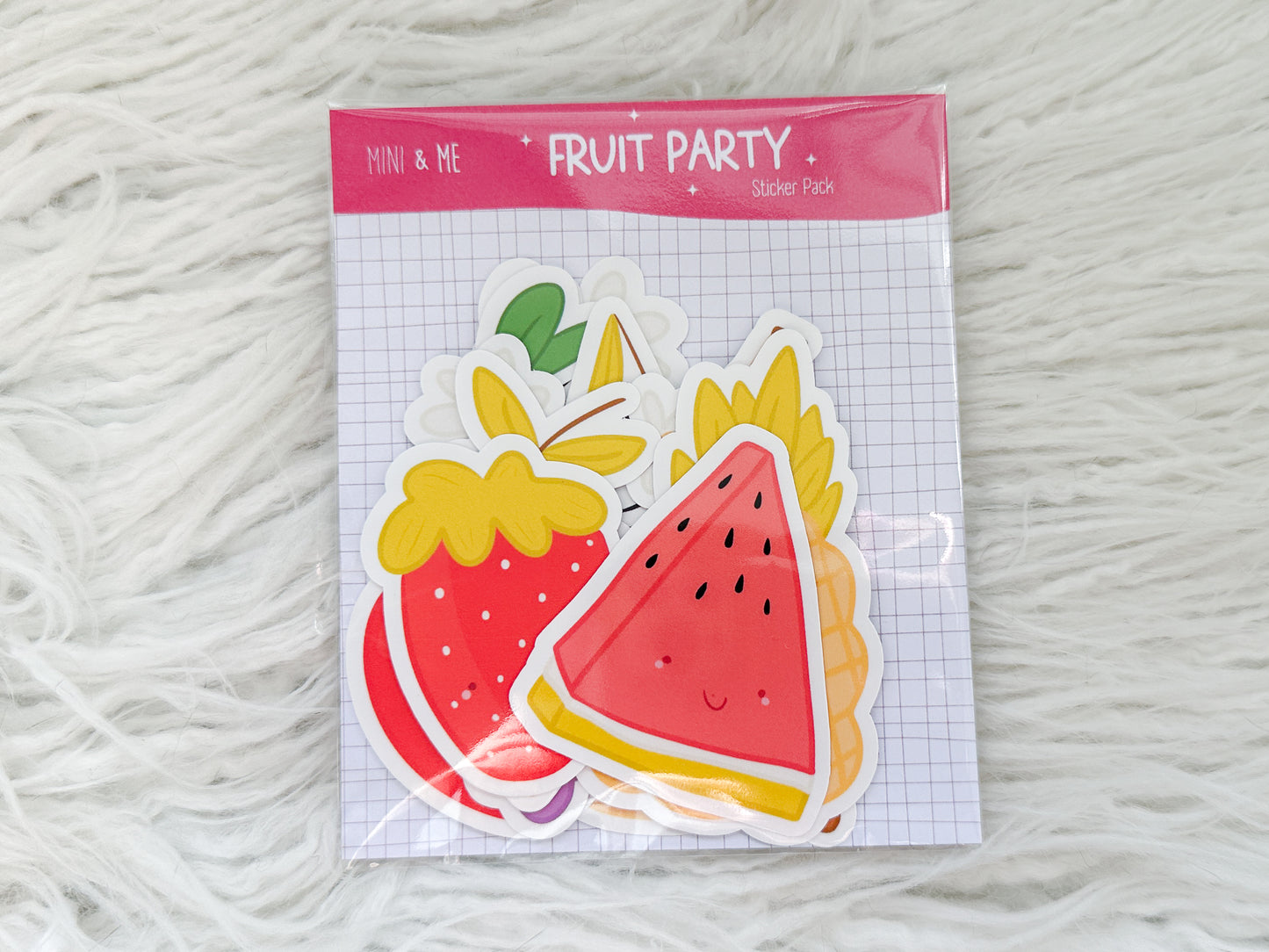 Sticker Pack - Happy Fruit